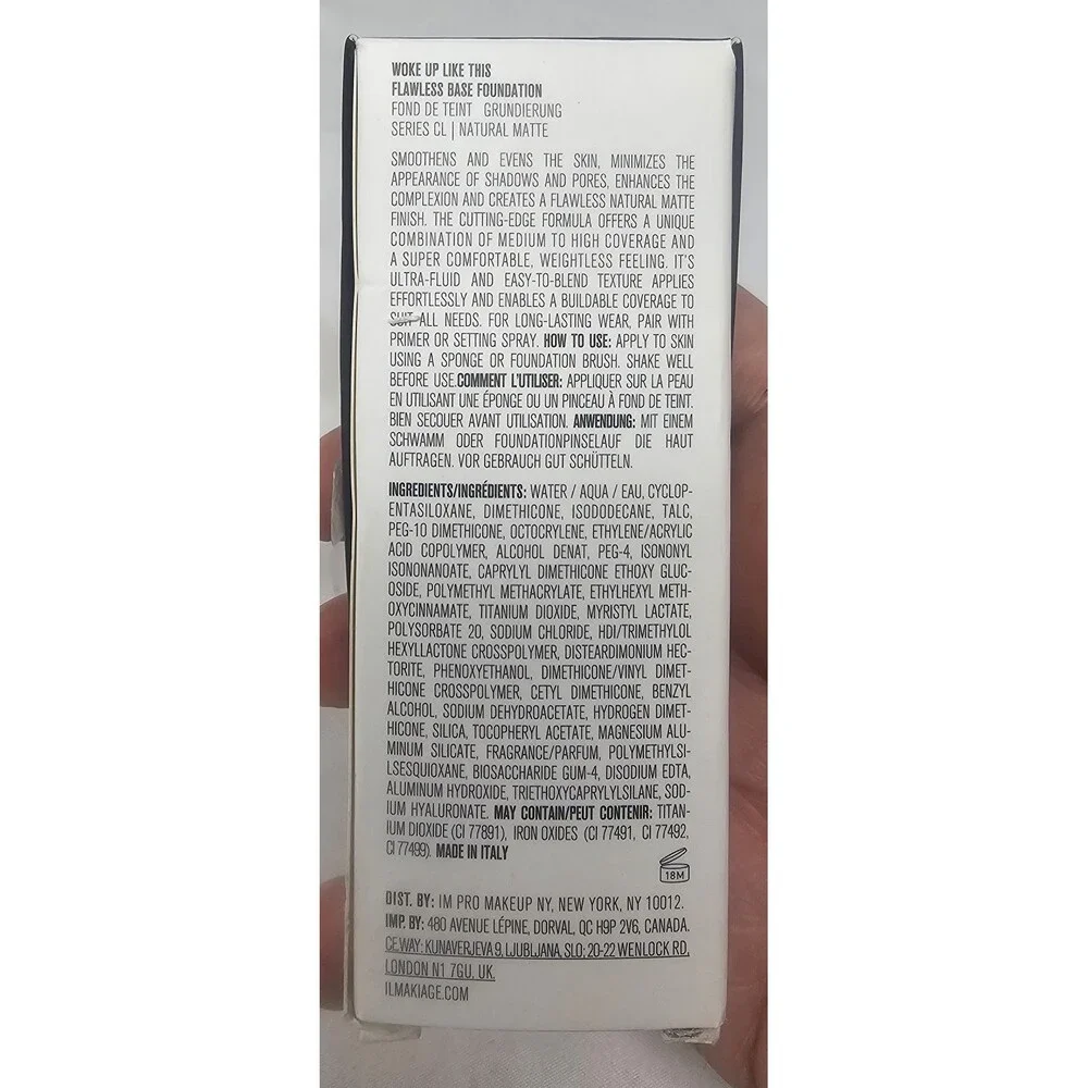 IL Makiage Woke Up Like This Flawless Base Foundation In Shade #185